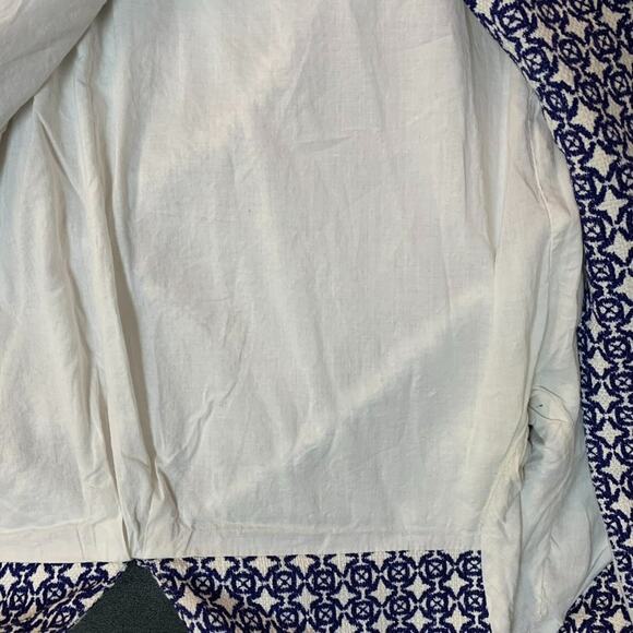 EUC Joe Fresh Blue and White Print Cotton Short Sleeve Lined Spring Dres… - Picture 6 of 8